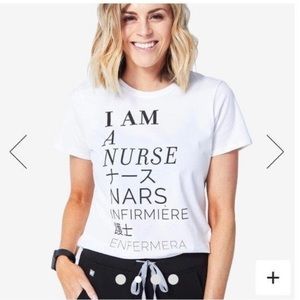 FIGS Limited  Edition I am Nurse Tee Brand New Medium